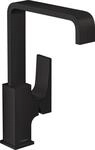 Hansgrohe Waschtischmischer 230 Metropol mattschwarz Schwenkausl.Push-Open Abl.,