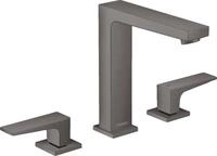 Hansgrohe 3-Loch Waschtischarmatur 160 Metropol Brushed Black, 32515340 32515340
