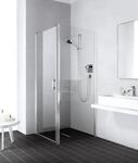 Kermi Seitenwand Liga TWD 0930x2000, silber mattglanz, ESG klar, LITWD093201AK