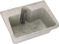 KWC Aquarotter Mehrzweckbecken, SIRIUS, GFK, 700x320x495 mm, decorgrau,...