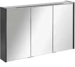 Fackelmann Spiegelschrank Denver 1100X683X160mm Anthrazit 3T&uuml;ren, 82188 82188