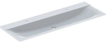 Geberit Xeno2 M&ouml;belwaschtisch, 140x48cm zwei Hl., ohne &Uuml;berlauf, weiss-alpin,
