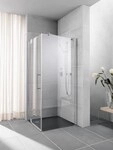Kermi Seitenwand Pasa XP TWD 0750x2000, silber hochglanz, ESG klar, PXTWD07520VAK
