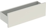 Geberit 500362JL1, Geberit Smyle Square Wandablage mit einer T&uuml;r, 45x14,8x14,3cm,