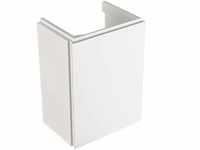 Geberit Xeno2 Unterschrank f. Handwaschbecken mit einer Tür, 38x52,5x26,5cm, weiß,