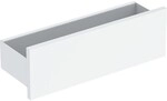 Geberit Smyle Square Wandablage mit einer T&uuml;r, 45x14,8x14,3cm, weiss, 500362001