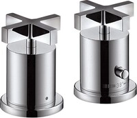 Hansgrohe 2-L.Thermostatmischer Axor Citterio F-Set chrom