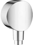 Hansgrohe Schlauchanschluss DN15 Fixfit S mit R&uuml;ckflussverhinderer chrom, 26453000