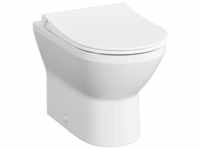 Vitra Integra Stand-WC VitrAflush 2.0 mit Bidetfunktion Weiß, 7059B003-0088