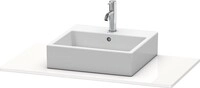 Duravit XSquare Konsole Flanell Grau Hochglanz 1000x550x16 mm - XS060E08989