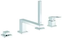 Grohe 4-Loch Einhand-Wannenkombination Eurocube 19897 chrom, 19897001 19897001