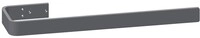 Kermi Handtuchhalter Pateo, L = 600mm, Edelstahl geb&uuml;rstet, ZC01000002 ZC01000002