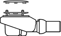 Villeroy & Boch Ablauf Tempoplex Plus Compact D:90mm Subway Infinity 9226 90mmD: