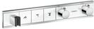 Hansgrohe Thermostat Unterputz RainSelect Fertigset 3 Verbraucher weiss/chrom,