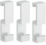emco loft Haken-Set Verpackungseinheit: 3 St&uuml;ck, weiss, 057513900 057513900