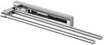 Avenarius Handtuchhalter ausziehbar, zweiarmig, 400 mm, Serie Univ. 9004301010