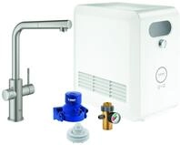 GROHE Blue Professional StarterKit 31326 L-Auslauf azb. Bluetooth/WIFI supersteel,