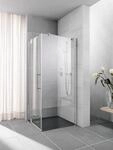 Kermi Seitenwand Pasa XP TWD 1000x2000, silber mattglanz, ESG klar, PXTWD100201AK