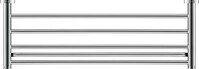 Duravit D-Code Handtuchablage Chrom 650x220x112 mm - 0099251000 0099251000