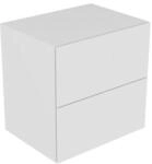 Keuco Sideboard Edition 11 31323, 2 Front-Ausz&uuml;ge, wei&szlig;/wei&szlig;, 31323380000
