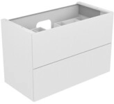 Keuco Waschtischunterschrank Edition 11 31352, 2 Front-Ausz&uuml;ge wei&szlig;/wei&szlig;,