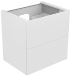 Keuco Waschtischunterschrank Edition 11 31342, 2 Front-Ausz&uuml;ge Bel., wei&szlig;/wei&szlig;,
