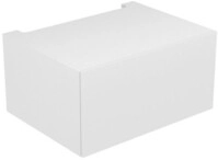 Keuco Unterbauschrank Edition11 31311, Bel. 1 Front-Auszug, wei&szlig;/Glas wei&szlig;