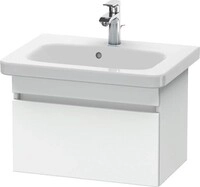Duravit DuraStyle Waschtischunterbau wandh&auml;ngend Wei&szlig; Matt 580x368x398 mm -