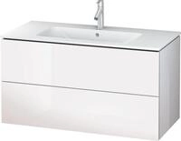 Duravit L-Cube Waschtischunterbau wandh&auml;ngend Wei&szlig; Hochglanz 1020x481x550 mm -