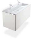 Duravit L-Cube Waschtischunterbau wandh&auml;ngend Wei&szlig; Matt 1220x481x550 mm -