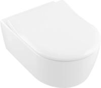 Villeroy & Boch WC-Sitz SlimSeat Avento 9M87 Wei&szlig; Alpin, 9M87S101 9M87S101