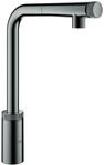 GROHE SPT-Batterie Minta Smart Control 31613 L-Ausl. azb. Sp&uuml;lbr. hard graphite,