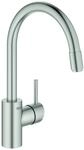 GROHE EH-SPT-Batterie Concetto 32663 h. Asl. azb. L-Br. GROHE Zero supersteel,