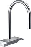 Hansgrohe Sp&uuml;ltischmischer 170 Aquno Select M81 Ausziehbrause 3jet chrom, 73837000