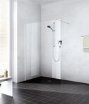 Kermi Walk-In XB WIW 0800x2000, silber hochglanz, ESG klar, XBWIW08020VAK