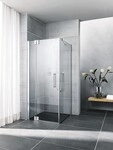 Kermi Pendelt&uuml;r Pasa XP 1WL 0750x1850, silber mattglanz, ESG klar mit KermiClean,