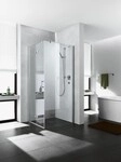 Kermi Seitenwand Diga TWD 1030x2000, silber hochglanz, ESG klar, DITWD10320VAK