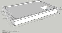 Neuesbad Wannentr&auml;ger f&uuml;r Kaldewei Superplan XXL 130x90x2,5 SD21052