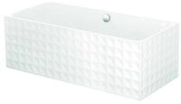 Bette Badewannen Rechteck Loft Ornament Wei&szlig; 1810x810x420/620mm, 3172-000CFXX6A