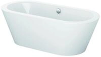Bette Starlet Oval Silhouette 2720CFXXK, 165x75x42 cm freist. bicolour schw. gl.,