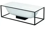 Bette Badewannen Rechteck Lux Shape Schwarz PLUS 1800x800x450/8mm, 3452-056PLUS