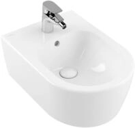 Villeroy & Boch Bidet Avento 5405 370x530mm mit &Uuml;berlauf wandh&auml;ngend Stone White