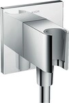 Hansgrohe Schlauchanschluss Fixfit Porter Square Axor DN15 m.R&uuml;ckflussverh.chrom,