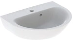 Geberit Renova Handwaschbecken, 50x40cm mit Hahnloch, m. &Uuml;berlauf, weiss, KeraTect,