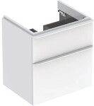 Geberit Smyle Square Unterschrank f&uuml;r Waschtisch, m. 2 Schubladen 58,4x61,7x47cm,