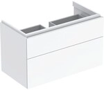Geberit Xeno2 Unterschrank f. Waschtisch, 2 Schubladen 88x53x46,2cm, wei&szlig;, 500509011