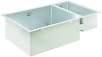 GROHE Unterbau-Edelstahlsp&uuml;le K700 31575_1 1,5 Becken 760x450 mm EB links, 31575SD1