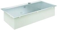 GROHE Edelstahlsp&uuml;le K800 31586_1 1 Becken 1024x510mm, 31586SD1 31586SD1