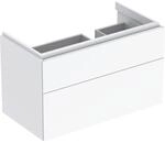 Geberit Xeno2 Unterschrank f. Waschtisch m. Ablagefl&auml;che links m. 2 Schubladen,