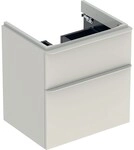 Geberit Smyle Square Unterschrank f&uuml;r Waschtisch, m. 2 Schubladen 58,4x61,7x47cm,